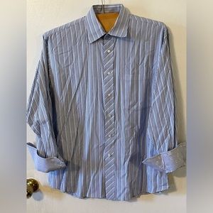 Ted Baker London Shirt Blue Men's‎ 16 1/2